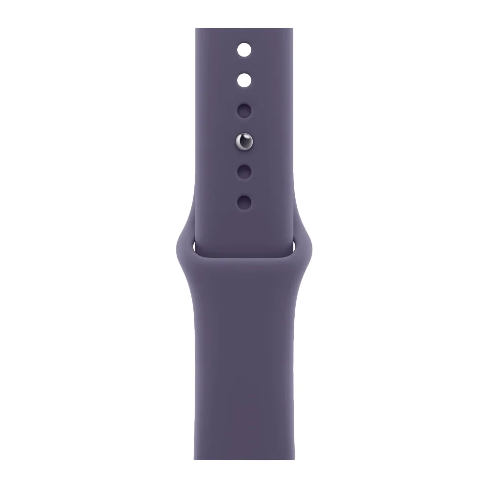 Умные часы Apple Watch SE 3 (2025) GPS, 44mm, Midnight Aluminium Case with Purple Fog Sport Band, S/M