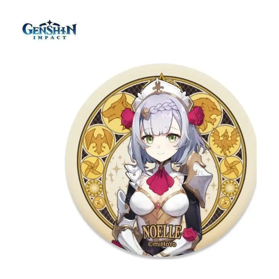 Значок Mondstadt Can Badge Noelle — Genshin Impact — повтор основного фото