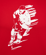 Футболка JOGEL Graphic Hockey Tee, красный