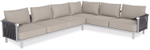 Диван угловой с подушками Papatya Breeze