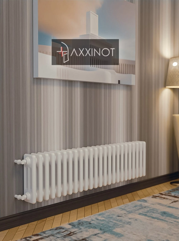 Axxinot Sentir 3020 - трехтрубный трубчатый радиатор высотой 200 мм, боковое подключение
