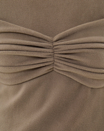 Флисовый лонгслив BEIGE