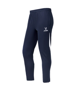 Брюки тренировочные с карманами Jogel DIVISION PerFormDRY Training Pants Zip pocket, темно-синий Z4
