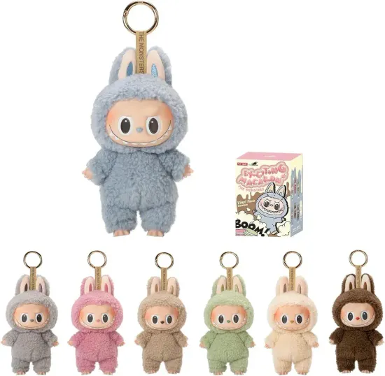 Мягкая игрушка сюрприз монстрик Лабубу 1ая серия, 17 см