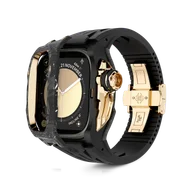 Корпус для Apple Watch Ultra RSCIII49 - Золото/Карбон