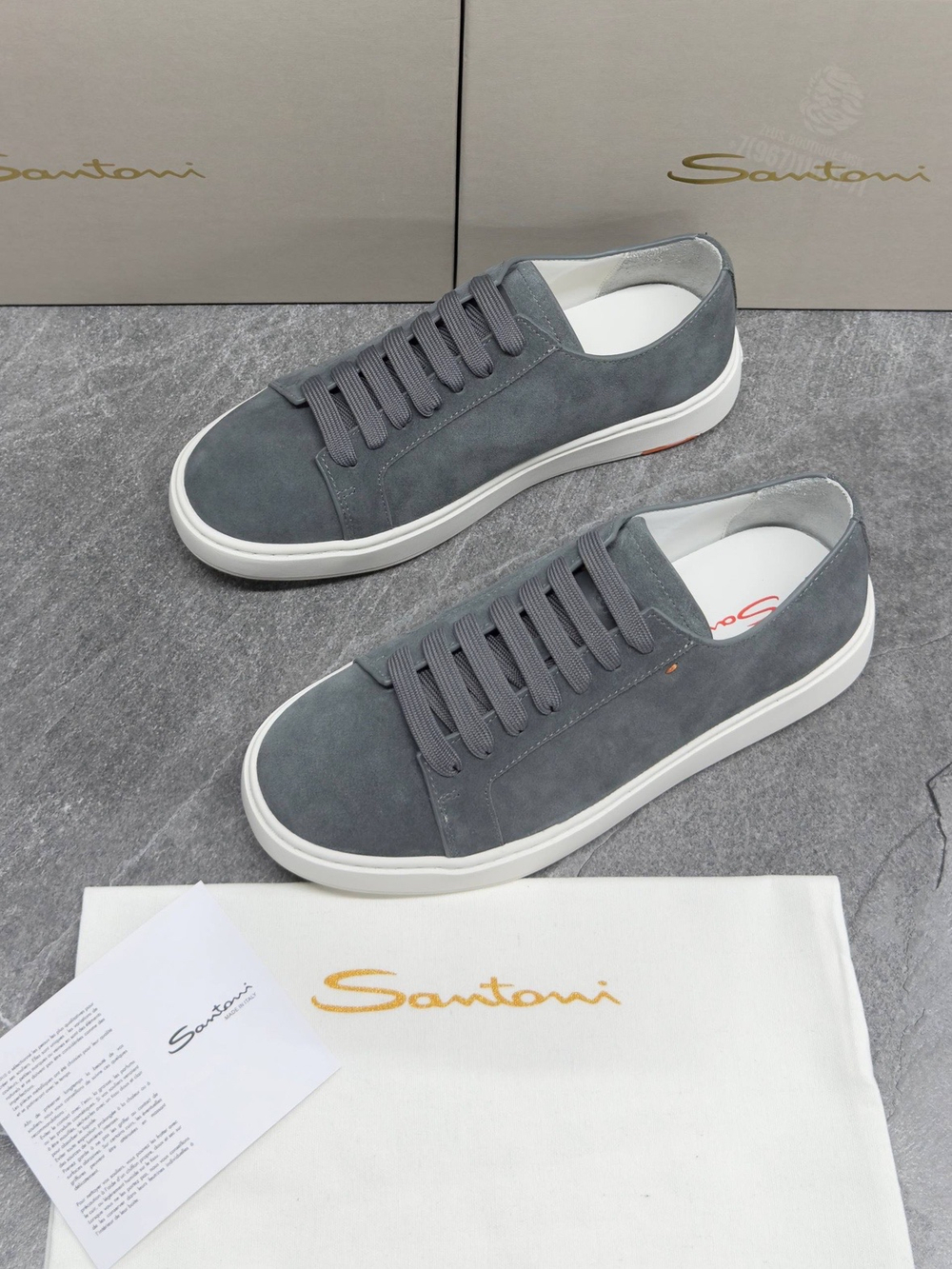 Кроссовки Santoni Cleanic