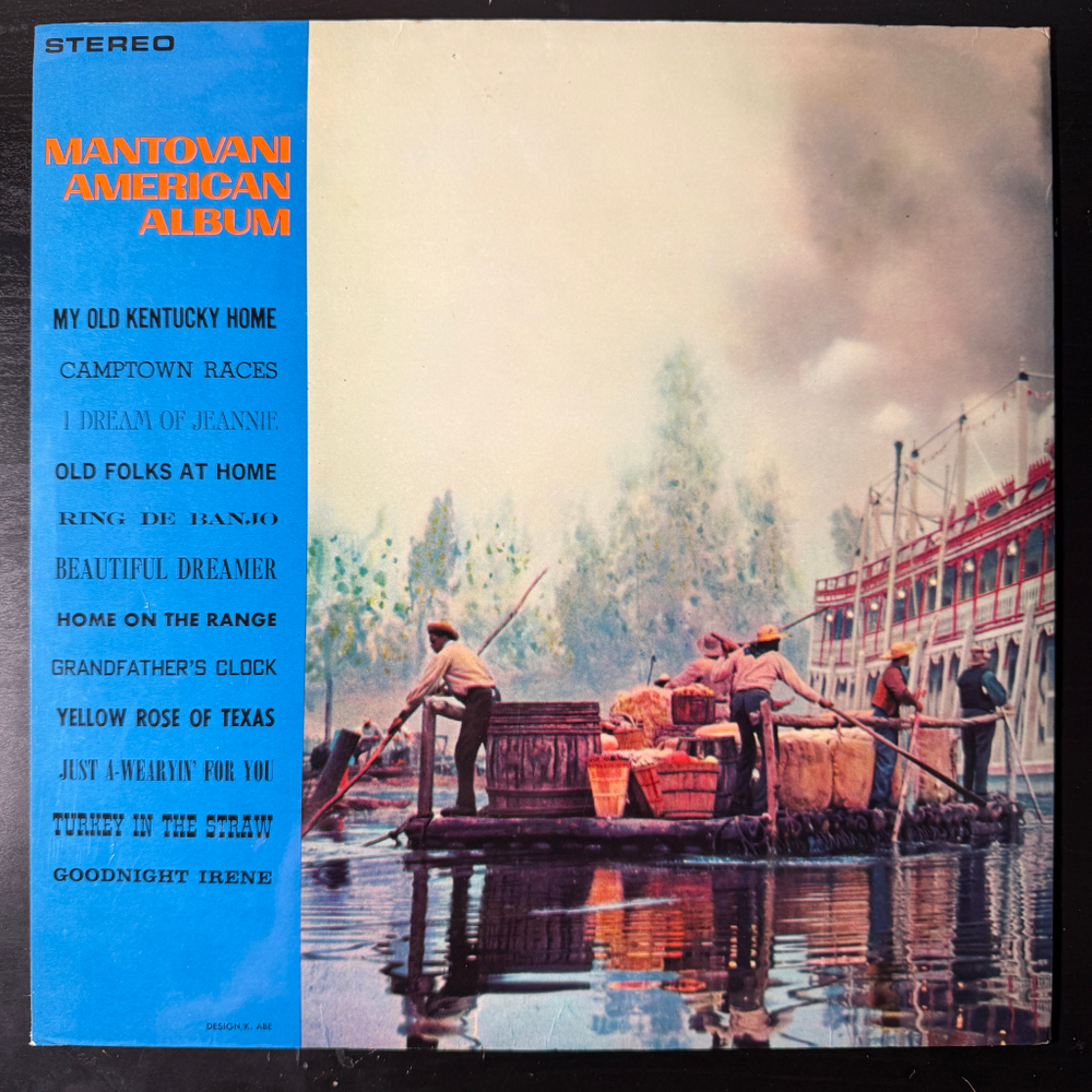 Mantovani And His Orchestra ‎– Mantovani American Album (Япония 1963г.)