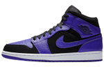 Jordan 1 Mid Black Dark Concord