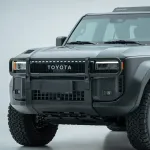 Бампер передний с кенгурятником для Toyota Land Cruiser Prado 250 LC250 Тойота Крузер Крузак Кенгурятник