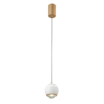 Подвесной светодиодный светильник Crystal Lux CARO SP LED WHITE