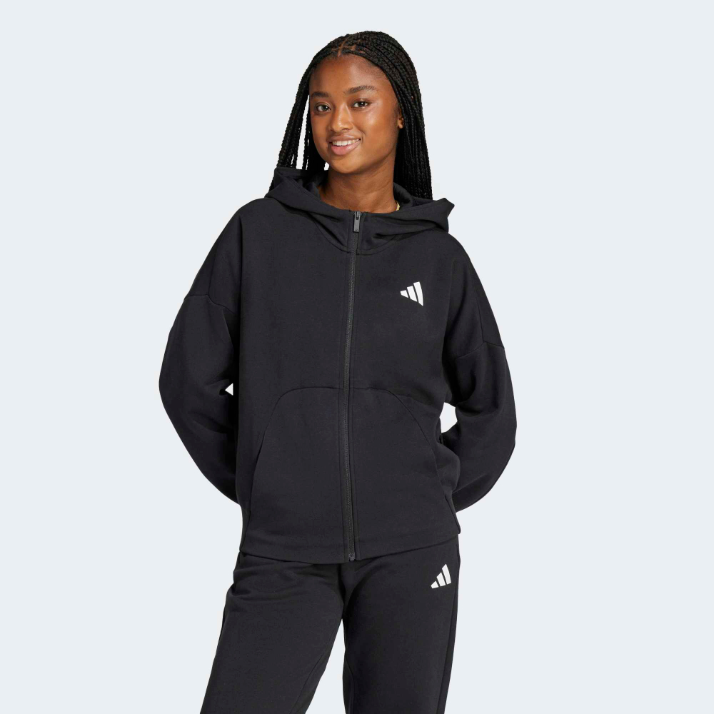 Толстовка женская ADIDAS W FI SL FZ HD
