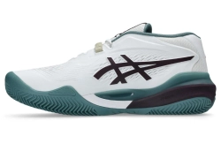 Теннисные кроссовки Asics Gel-Resolution X Clay - white/dark aubergine