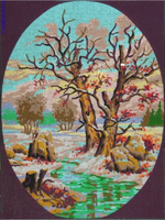"Весна"-10461 канва с рисунком