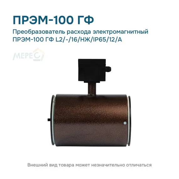Преобразователь расхода электромагнитный ПРЭМ-100 ГФ L2/-/16/НЖ/IP65/12/A