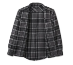 Рубашка Men's Premium Over shirt - Plaid - Black Harley-Davidson