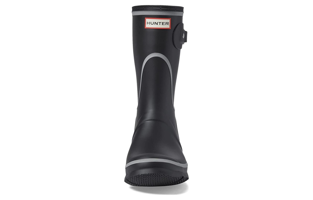 HUNTER Original Short Waterproof And Slip Resistant Comfortable Rain Boots Women"s Black