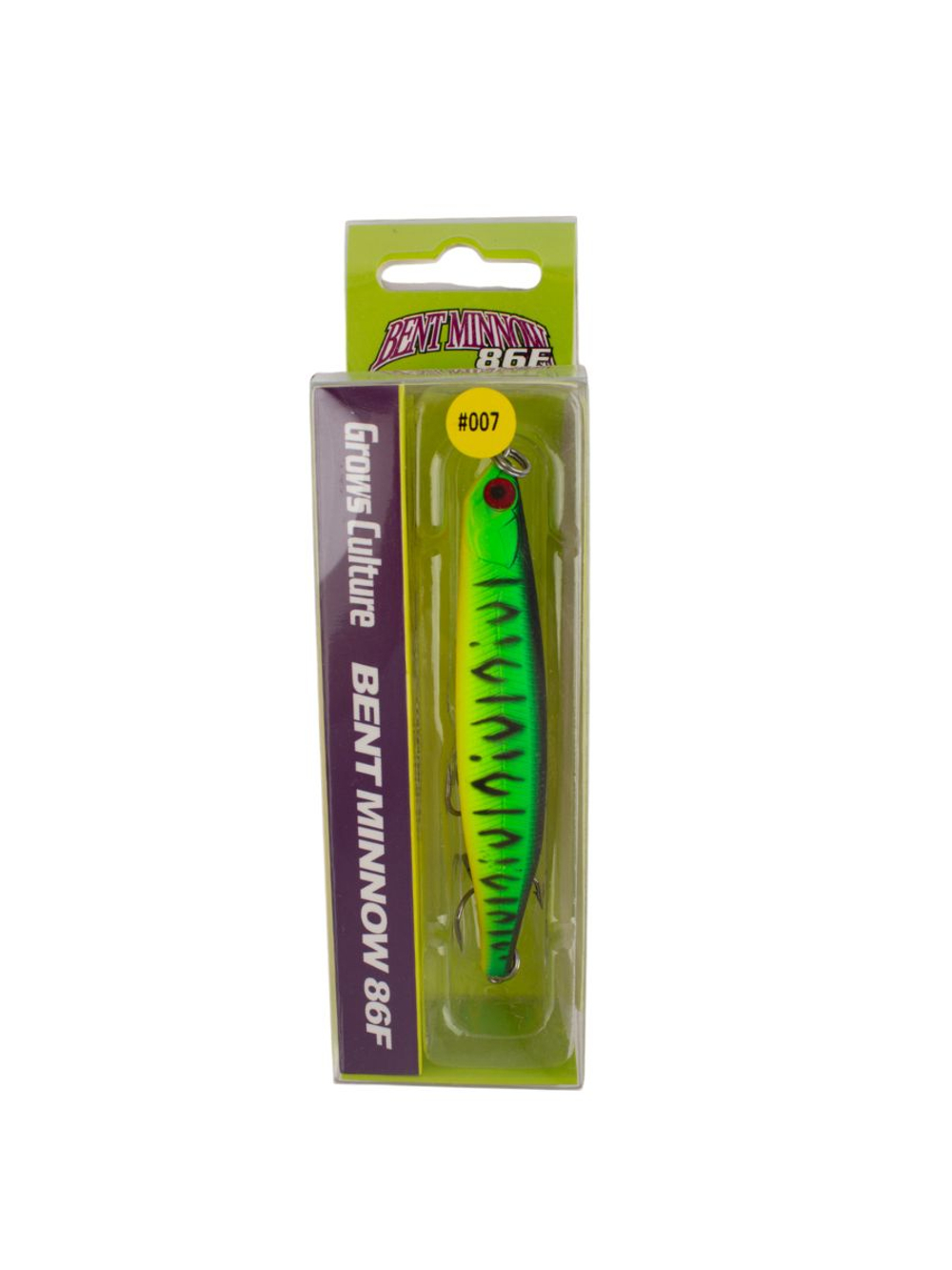 Воблер минноу Bent Minnow 86F 7 г цвет #007