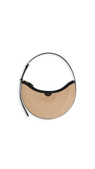 ALAÏA СУМКА ONE PIECE DEMI LUNE, НАТУРАЛЬНЫЙ