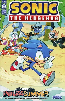 IDW Endless Summer Sonic The Hedgehog #1 (Cover B)