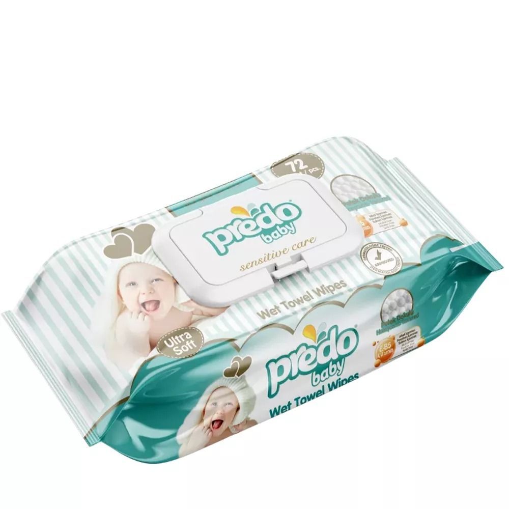 Влажные Салфетки Predo Baby 72шт