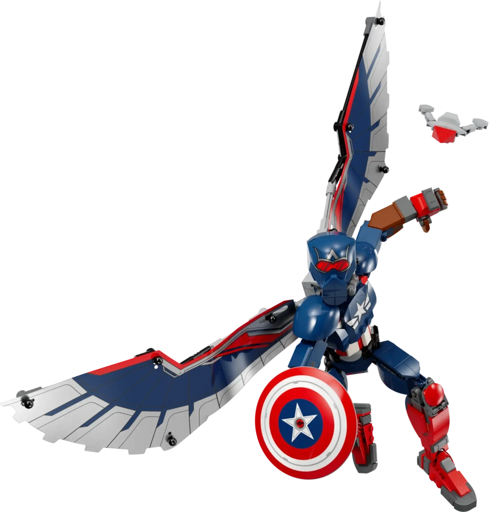 Конструктор LEGO Marvel 76296 Новая строительная фигура: Капитана Америки