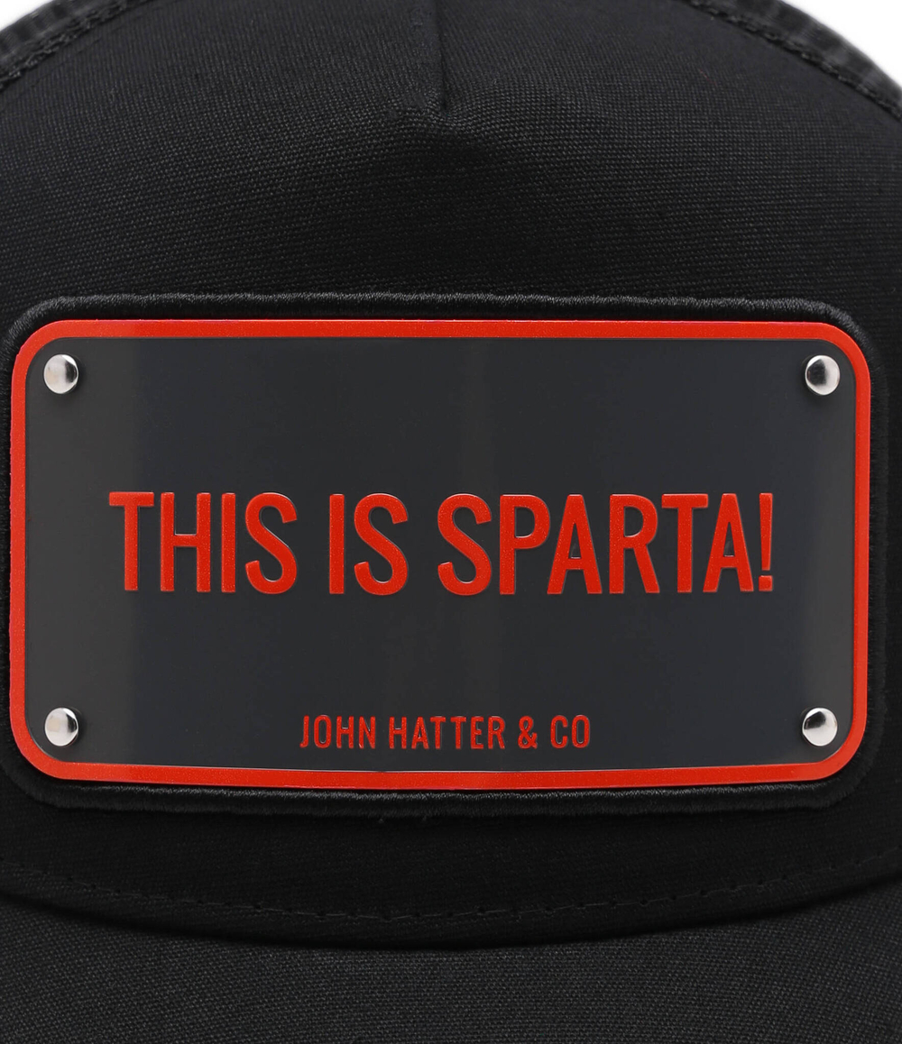 Кепка THIS IS SPARTA! John Hatter - черный(1-1051-U00)