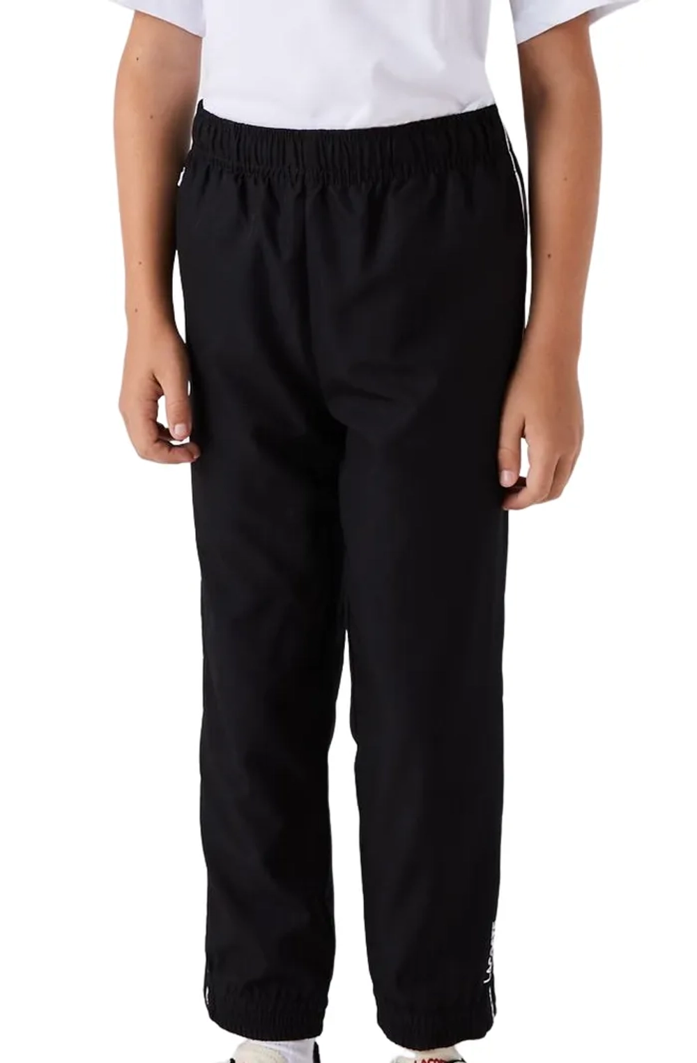 Детские теннисные брюки Lacoste SPORT Trackpants - black