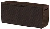 Keter Сундук Ратан Капри (RATTAN STORAGE BOX CAPRI) 305л, коричневый — фото 1