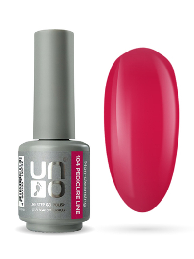 Uno Однофазный гель-лак 104 Pedicure Line, 8мл
