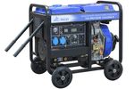 Дизельный сварочный генератор TSS PRO DGW 3.0/250E-R - [3 кВт / MMA: 70-250А]