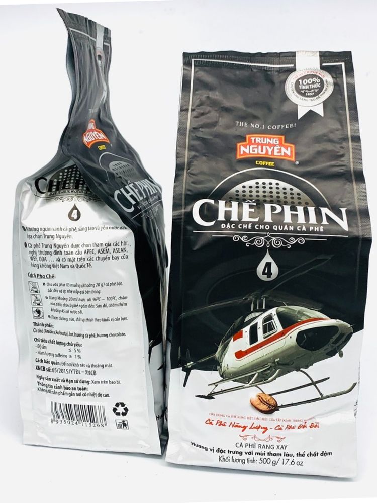Кофе молотый Trung Nguyen Che Phin №4, 500 г