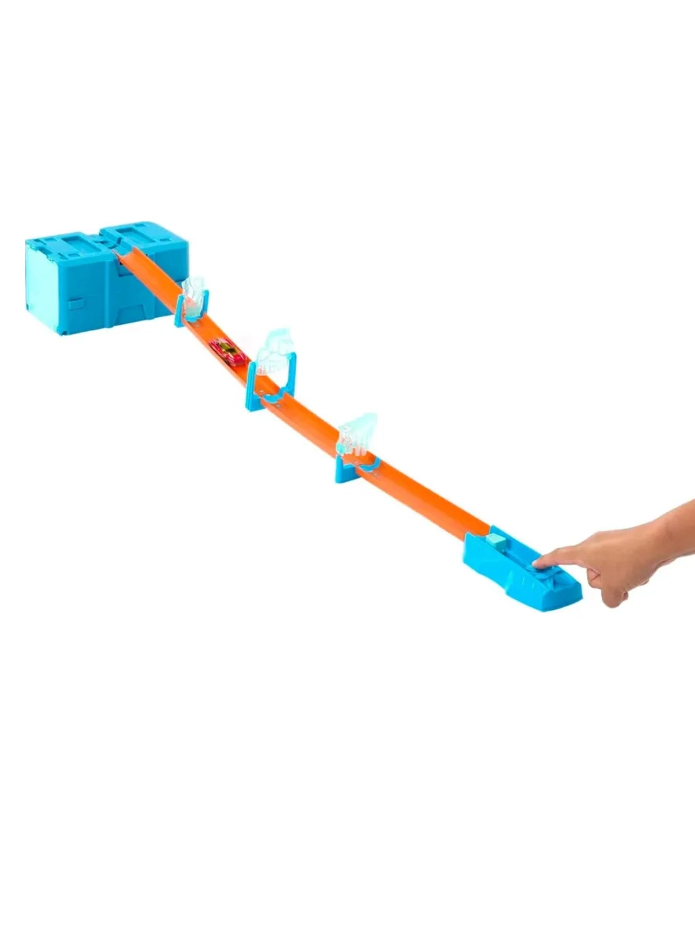 Автотрек Хот Вилс Track Builder Столкновение со льдом HKX40