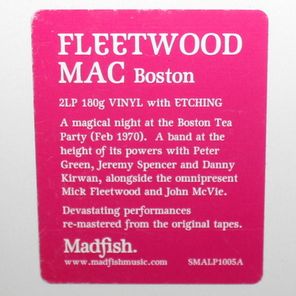 Fleetwood Mac / Boston - Volume One (2LP)