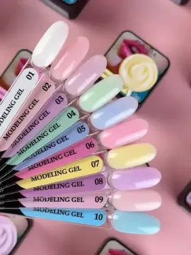Гель для наращивания ENIGMANIC Modeling gel 01 50g.