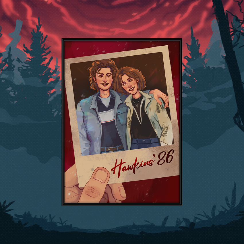 Постер "Stranger Things: Hawkins '86"