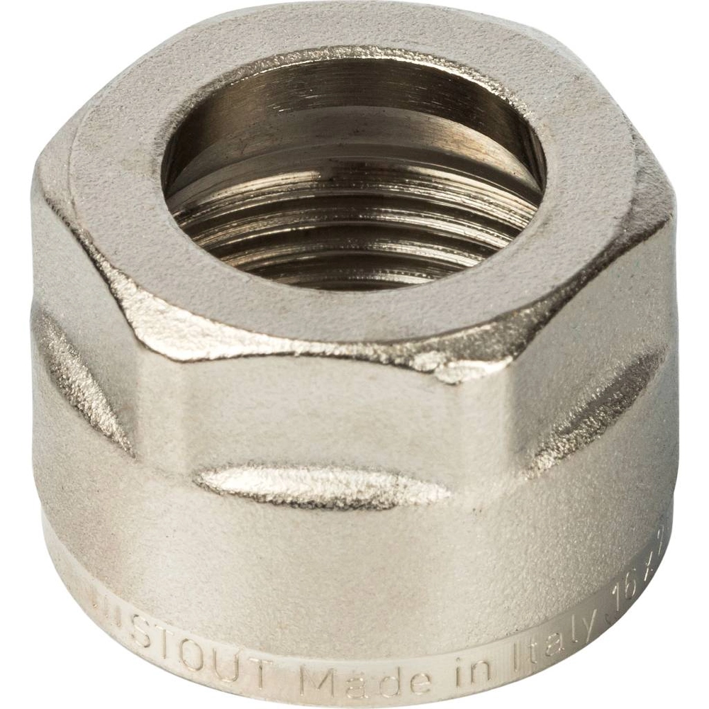 STOUT Фитинг коллекторный 16х2,0х3/4" Евроконус для трубы PEX (сшитый полиэтилен) SFC-0020-001620