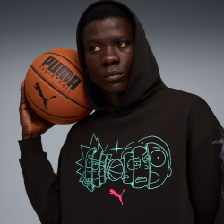 PUMA X RICK AND MORTY ТОЛСТОВКА, ЧЕРНЫЙ