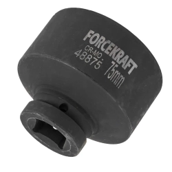 Головка ударная 1'', 75мм (12гр.) FORCEKRAFT FK-48875