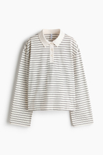Хлопковый топ-поло - H&M