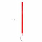 Карандаши цветные BRAUBERG KIDS NEW, 12 цветов, трехгранные, грифель 3 мм, 182001