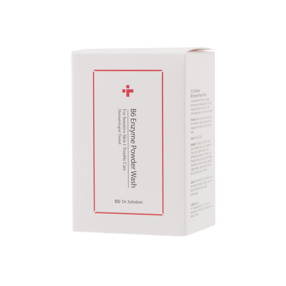 Очищающая Энзимная Пудра для Проблемной Кожи CU DR.SOLUTION B6 Enzyme Powder Wash стик, 20 г