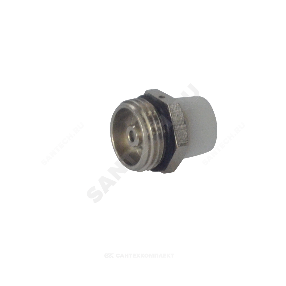 Кран Маевского ручной латунь Ду 15 Ру10 G1/2" НР с колпачком Ogint