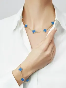 Браслет Van Cleef & Arpels Vintage Alhambra с агатом