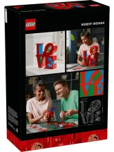Конструктор Art 31214 Скульптура "LOVE"