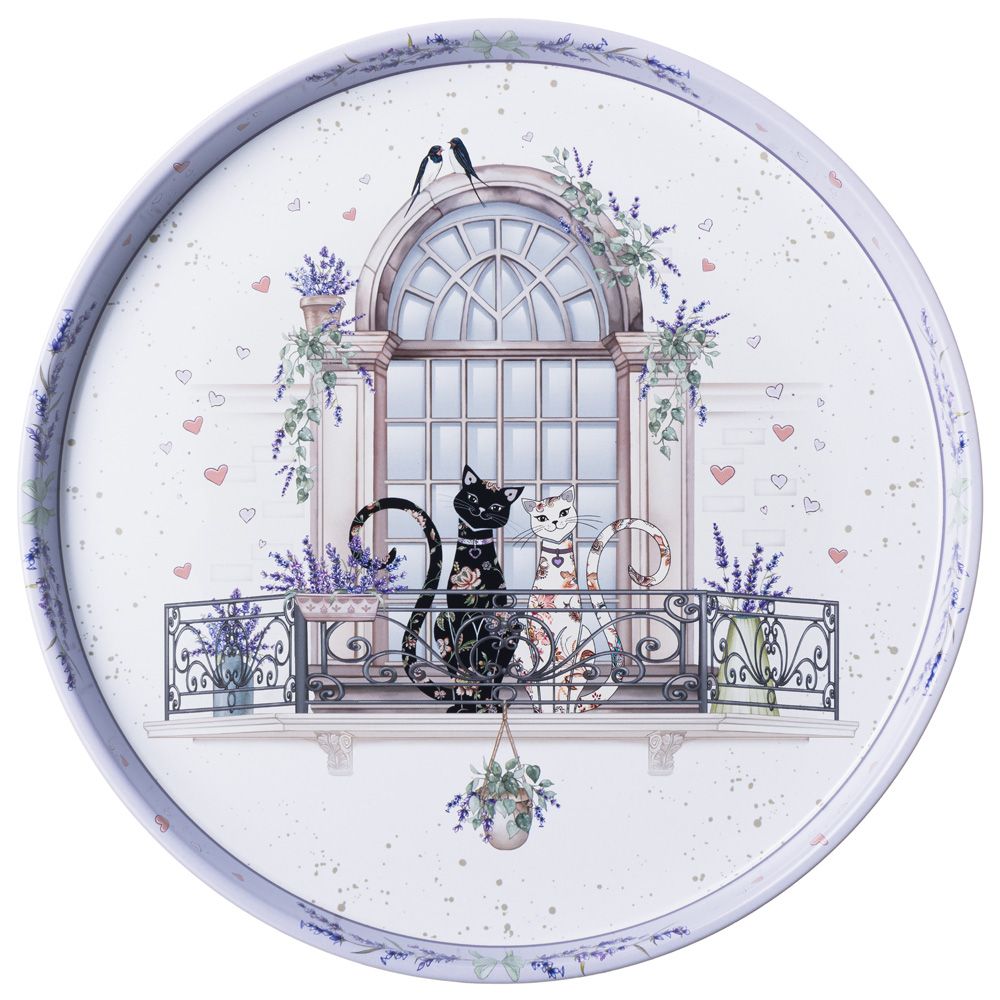 ПОДНОС СЕРВИРОВОЧНЫЙ AGNESS 33*2,1 СМ
