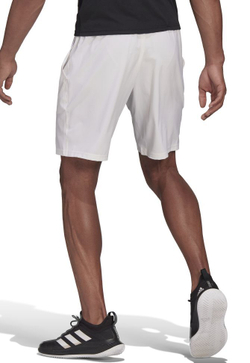 Мужские теннисные шорты Adidas Club Stretch Woven 9-in Shorts M - white/black