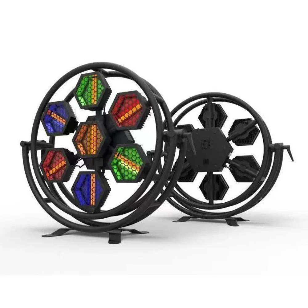 Zumen Retro Patt 1 — LED RGB 420 Вт 2200K DMX512