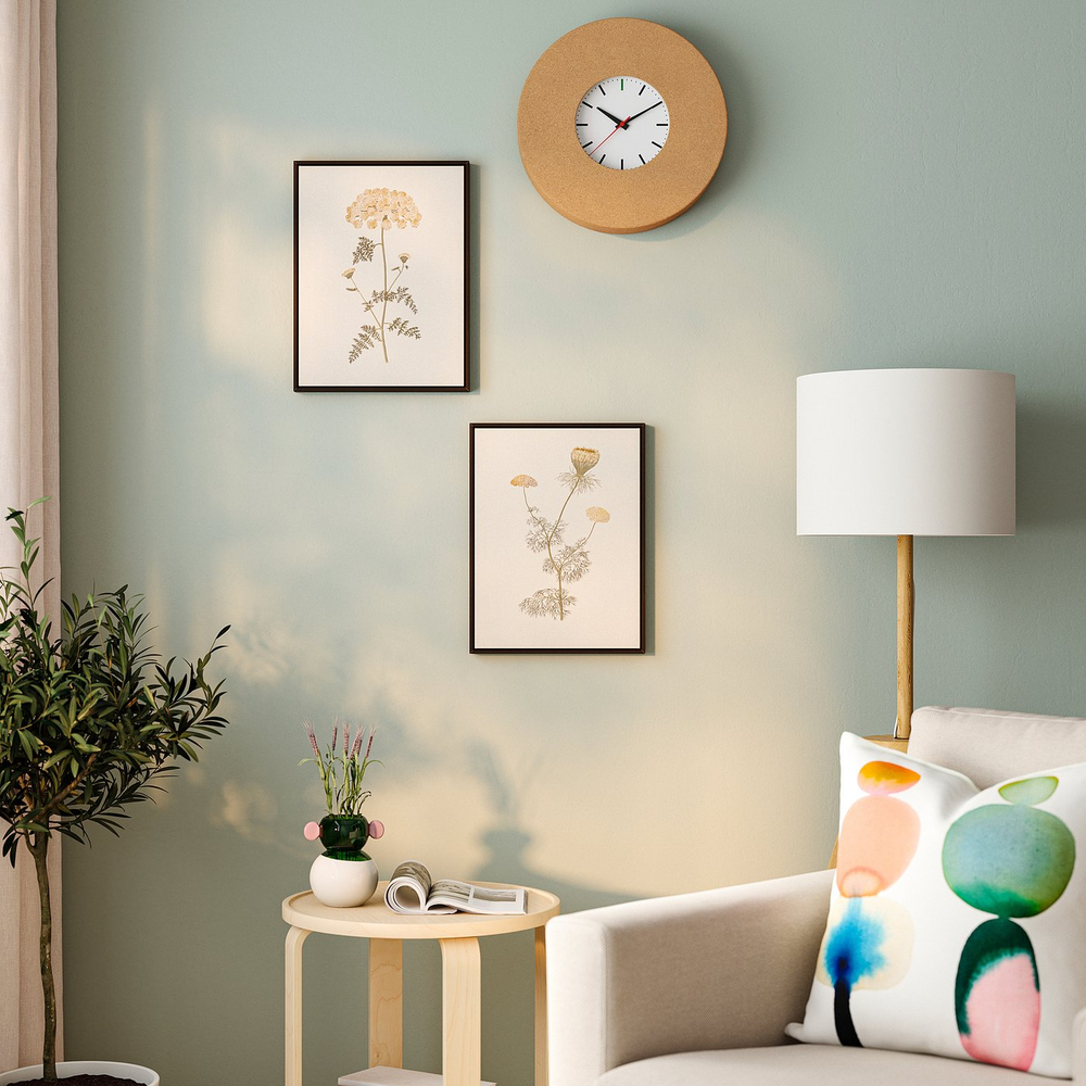 IKEA BLODFLÄDER  (ИКЕА БЛОДФЛЭДЕР)  -  Картина - просто цветок 30х40 см