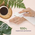 Салфетки косметические 100 штук в картонном боксе, 2-слойные, LAIMA/ЛАЙМА, 19,5х20 см, 126909