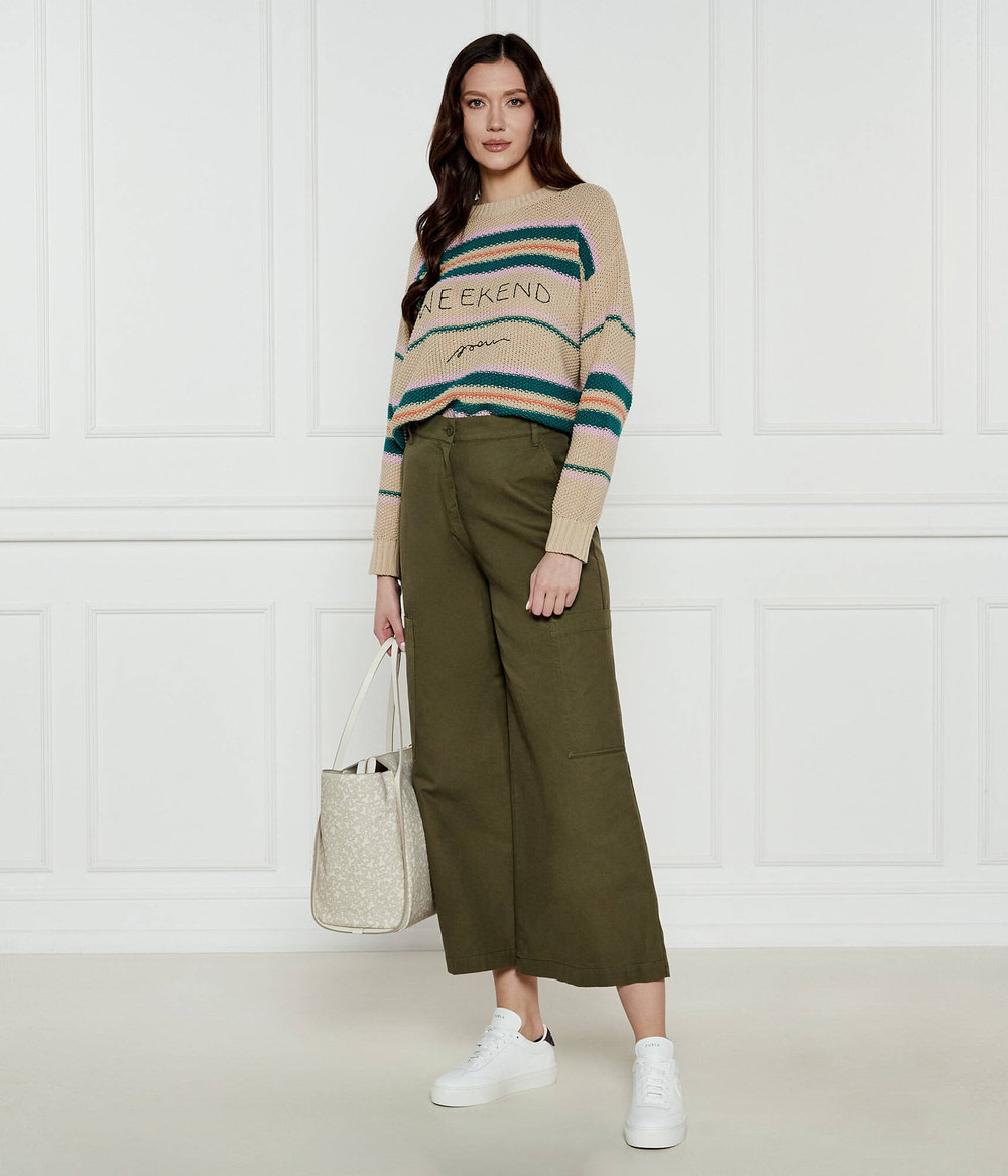 Брюки QUIZ Weekend MaxMara - оливковый(151310816)